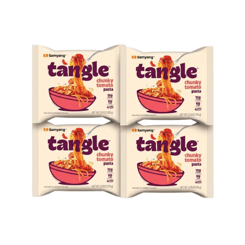 [SAMYANG] Tangle Chunky Tomato Pasta - 4 x 105 g - A&E Foodstore