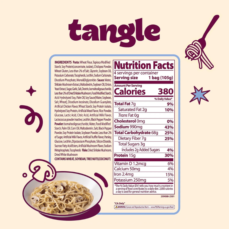 [SAMYANG] Tangle Creamy Mushroom Pasta - 420g - A&E Foodstore