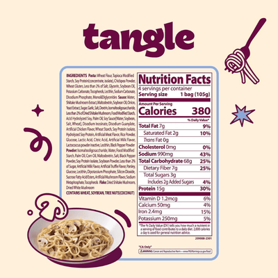 [SAMYANG] Tangle Creamy Mushroom Pasta - 420g - A&E Foodstore