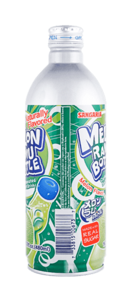 Sangaria Melon Ramu Bottle Fruit Soft Drink 16.2oz - A&E Foodstore