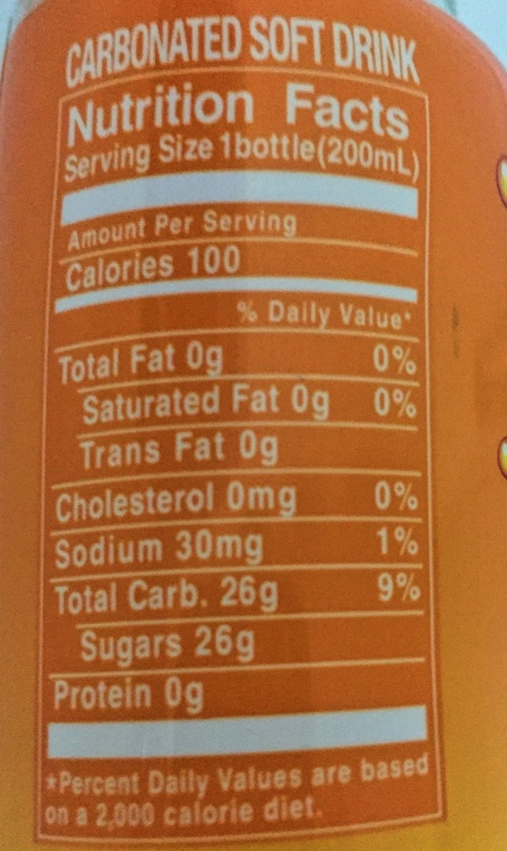 Sangaria Natural Orange Ramune 200ml - A&E Foodstore