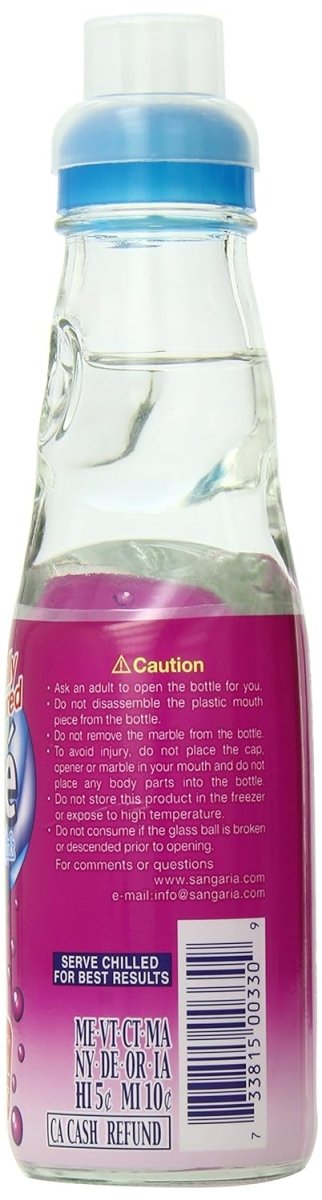 Sangaria Natural Ramune Grape 200ml - A&E Foodstore