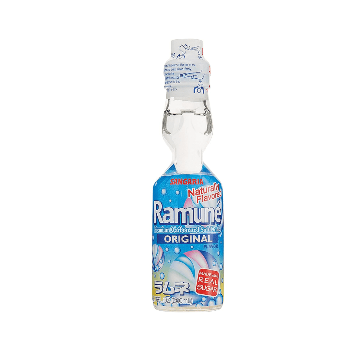 Sangaria Ramune Original Natural 200ml - A&E Foodstore