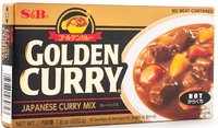 S&B Golden Curry Japanese Curry Mix, Hot 7.8 oz - A&E Foodstore