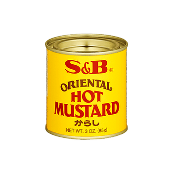 S&B Oriental Hot Mustard 85g - A&E Foodstore