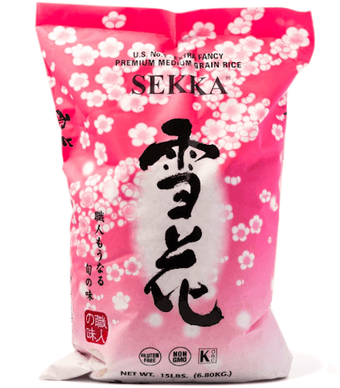 Sekka Premium Japanese Medium Grain Rice 15 lb | AE Foodstore