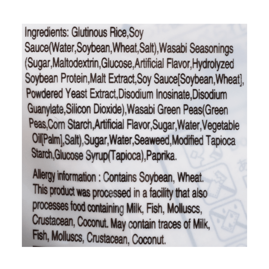 Shirakiku Wasabi Mate Assorted Rice Crackers 16oz - A&E Foodstore
