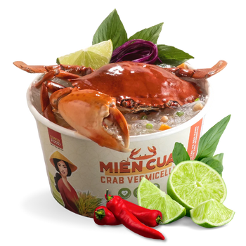 Simply Food Crab Vermicelli Glass Instant Noodle Bowl - A&E Foodstore