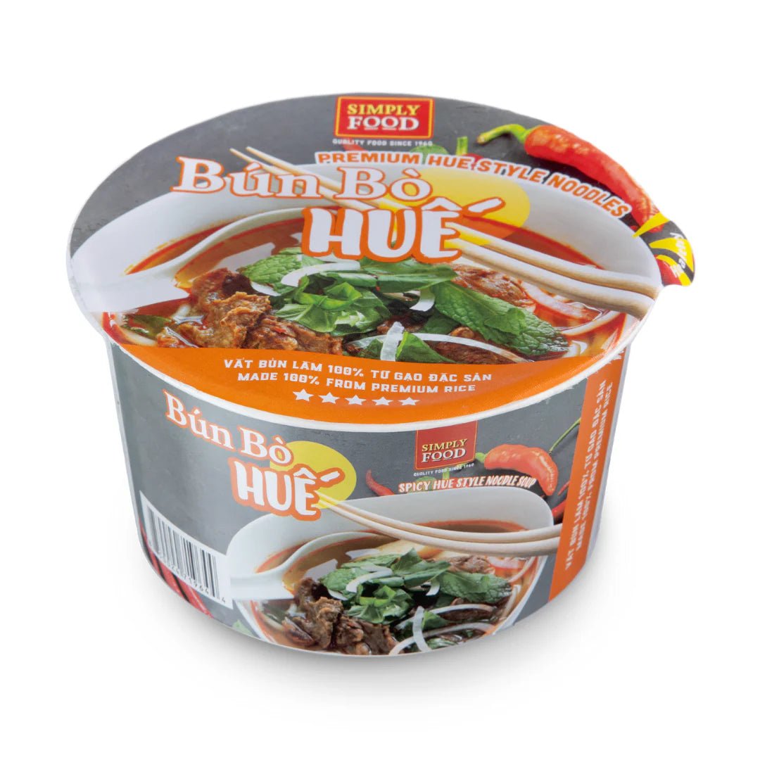 Simply Food Hue Style Instant Rice Noodle Soup Bowl - A&E Foodstore