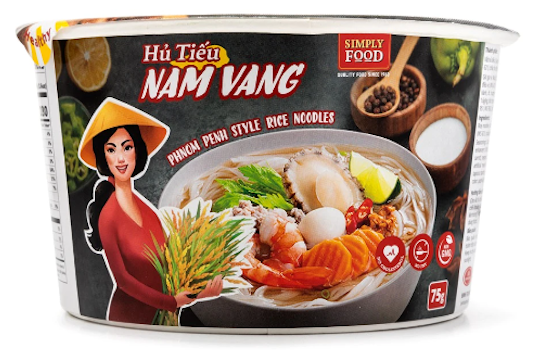 Simply Food Phnom Penh Rice Noodle Soup - A&E Foodstore