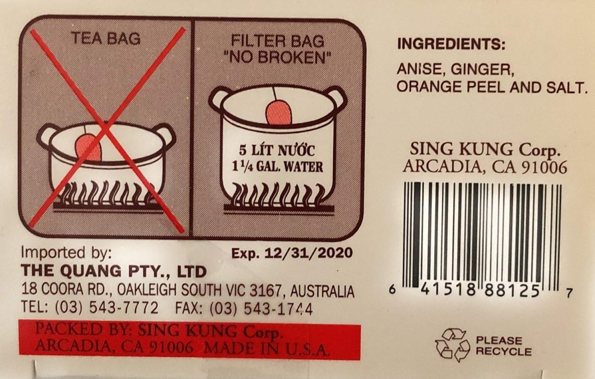 Sing Kung Gia Vi Vit Tiem 2oz - A&E Foodstore