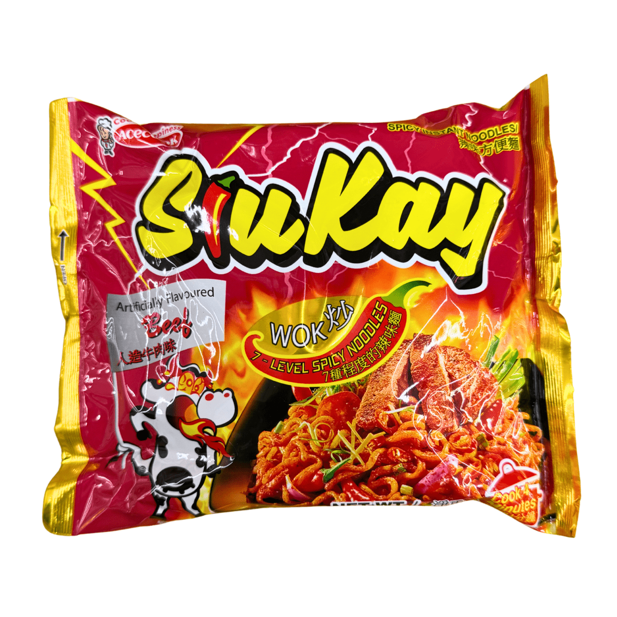 Siukay Beef Noodles 4.2oz - A&E Foodstore