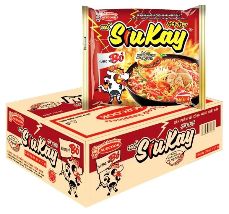 Siukay Beef Noodles 4.2oz - A&E Foodstore