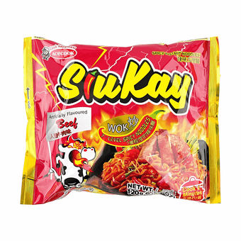 Siukay Beef Noodles 4.2oz
