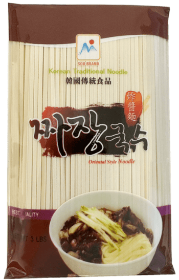 SOO BRAND Chachamyun wheat noodles 3lb - A&E Foodstore