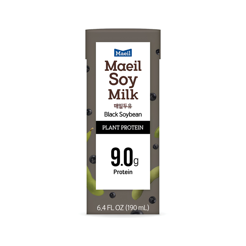 [Maeil] Black Soybean Milk - 190ml x 12 Pack