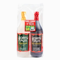 [Datu Puti] Vinegar & Soy Sauce Pack - 2x1L