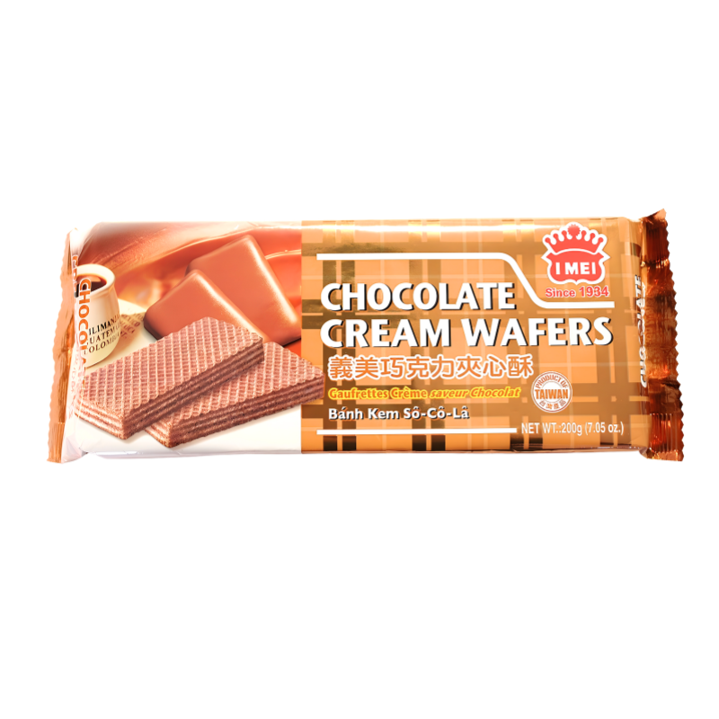 [IMEI] Chocolate Cream Wafers - 200g