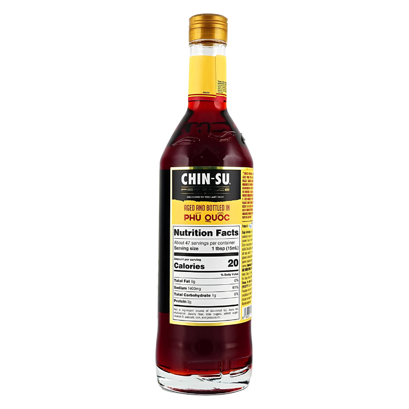 [CHIN-SU] Fish Sauce Phu Quoc - 23.7 oz