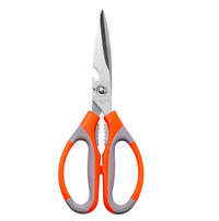 Stainless Steel Multifunction Kitchen Scissors Shears High Visibility Nut Cracker Bottle Opener - A&E Foodstore