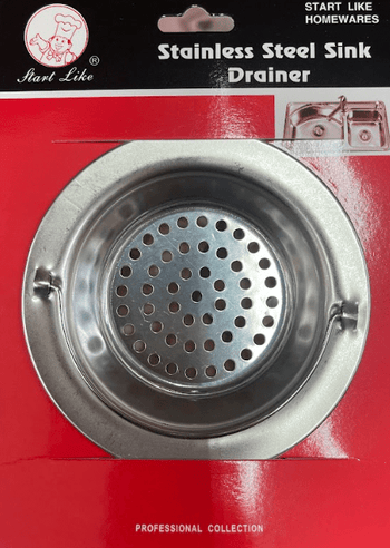 Star Like stainless steel sink strainer - A&E Foodstore
