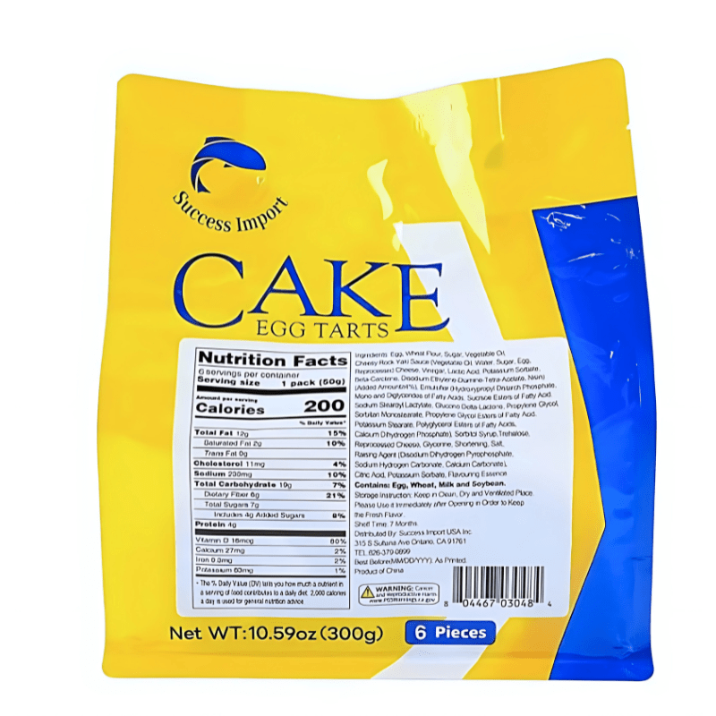 Success Import Cake Egg Tarts 300g - A&E Foodstore