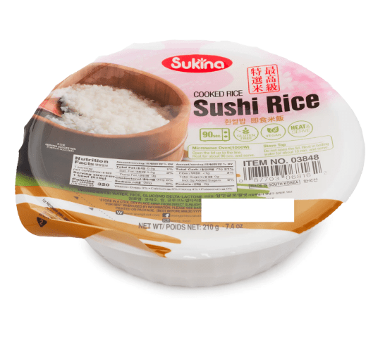 SUKINA Cooked Sushi Rice Bowl - A&E Foodstore