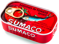 Sumaco Sardine with Tomato Sauce 125g - A&E Foodstore