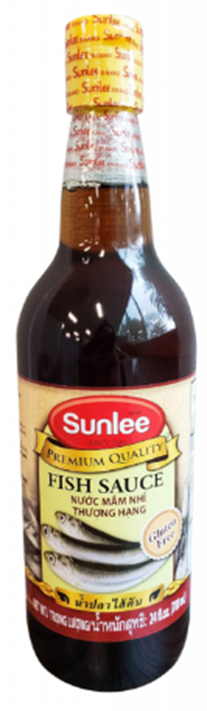 Sunlee Fish Sauce (Glass Bottle) 24 oz - A&E Foodstore
