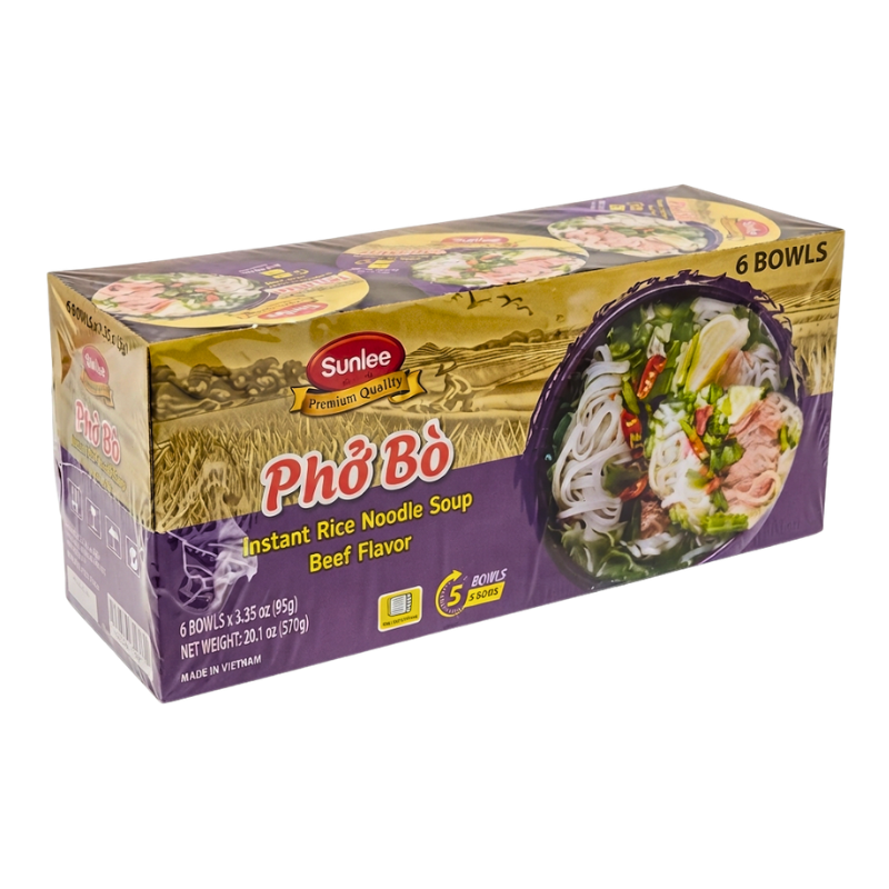 [Sunlee] Instant Rice Noodle Soup Beef Flavor - A&E Foodstore