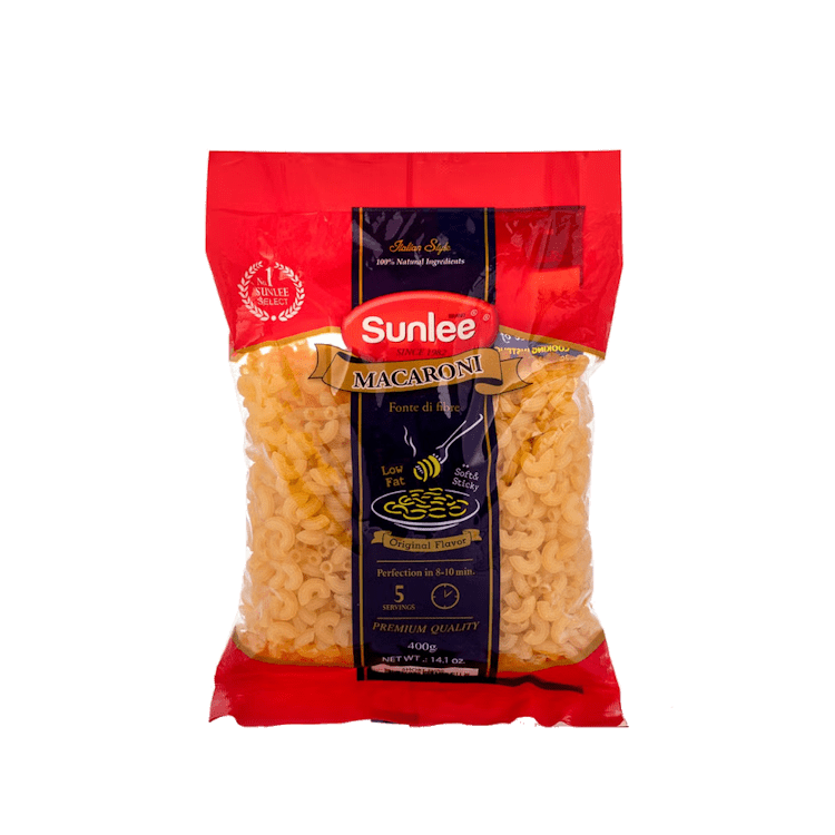 Sunlee Macaroni Long Tube 14.1 oz - A&E Foodstore