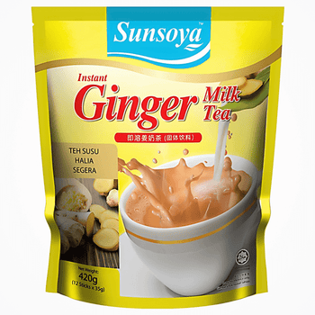 Sunsoya Instant Ginger Milk Tea 420g - A&E Foodstore