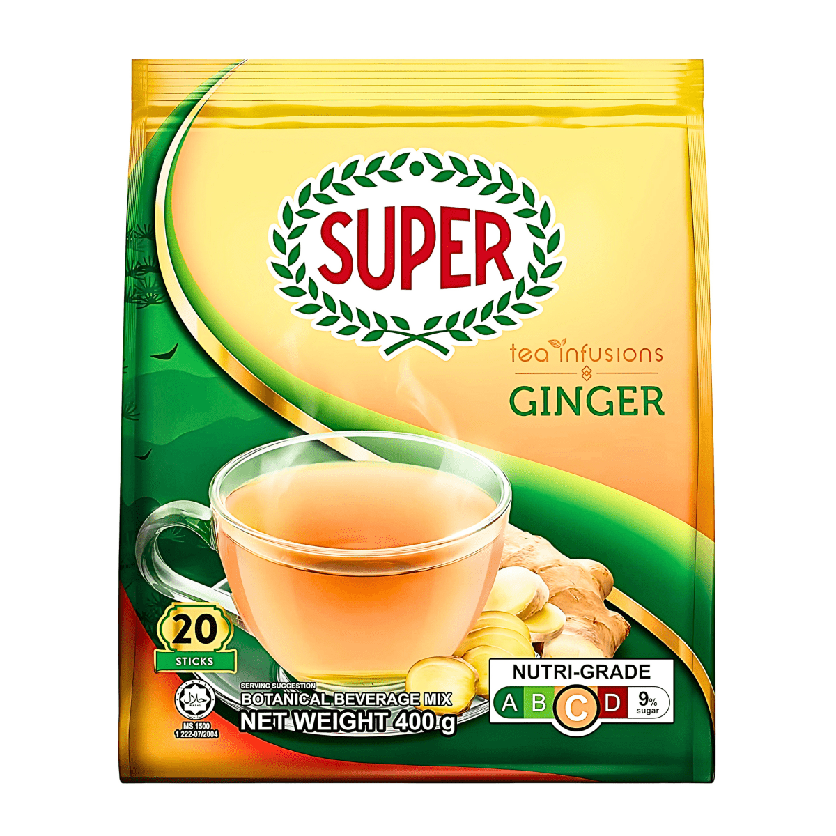 Super Ginger Tea 14oz - A&E Foodstore