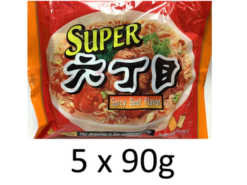 SUPER RAMEN SPICY BEEF FLAVOR - A&E Foodstore