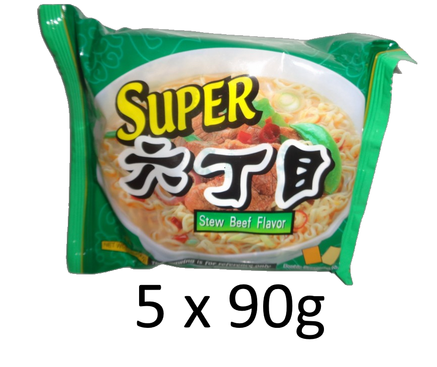 SUPER RAMEN STEWED BEEF INSTANT NOODLES - A&E Foodstore