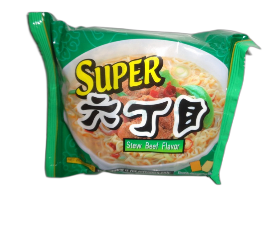 SUPER RAMEN STEWED BEEF INSTANT NOODLES - A&E Foodstore