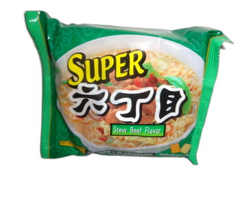SUPER RAMEN STEWED BEEF INSTANT NOODLES - A&E Foodstore