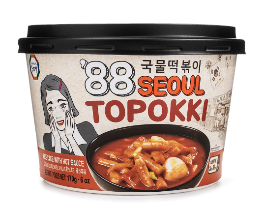 Surasang 88 Seoul Topokki Rice Cake with Soup 170 g - A&E Foodstore