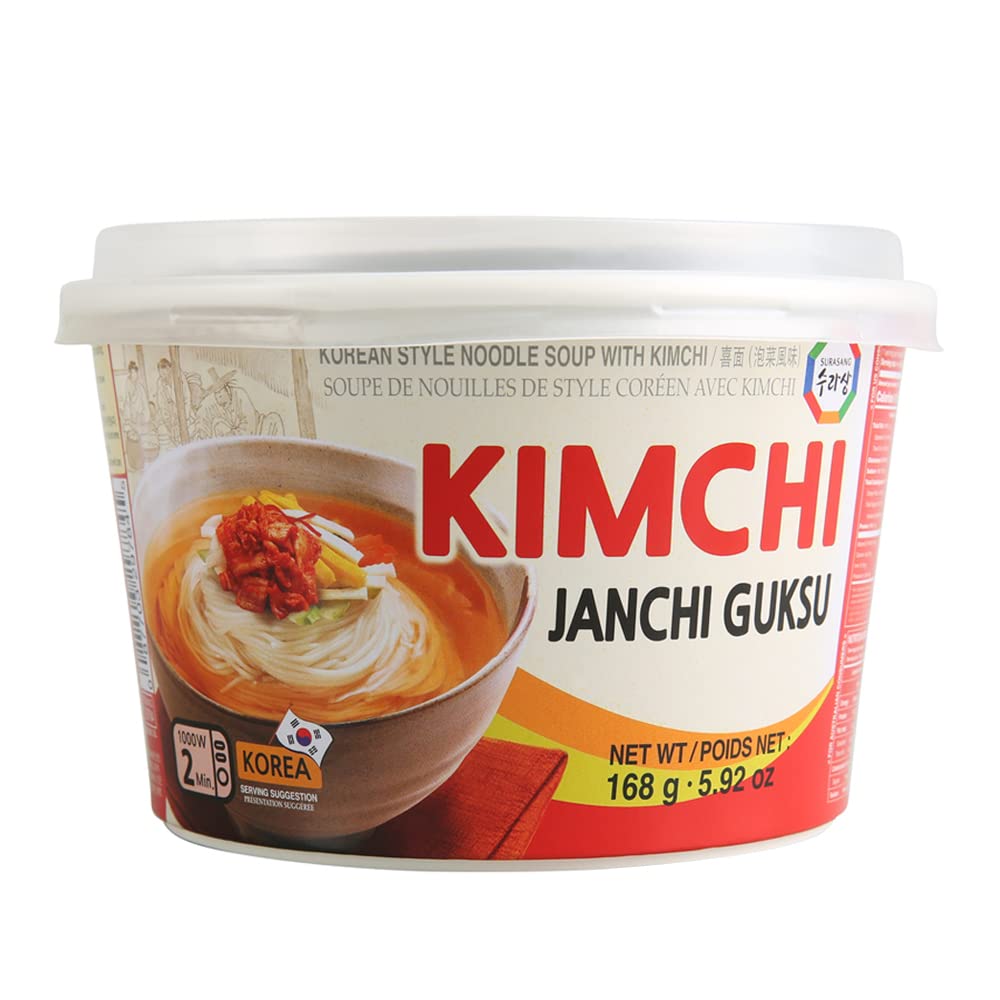Surasang Kimchi Guksu Soup Bowl 5.92oz - A&E Foodstore