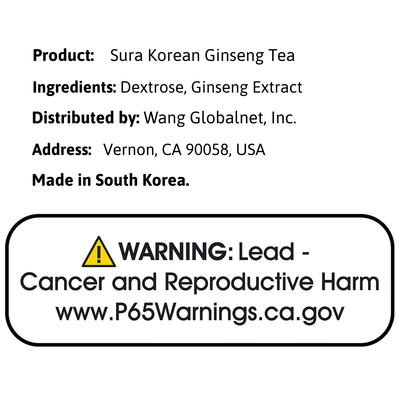 Surasang Korean Ginseng Tea 10.58oz - A&E Foodstore