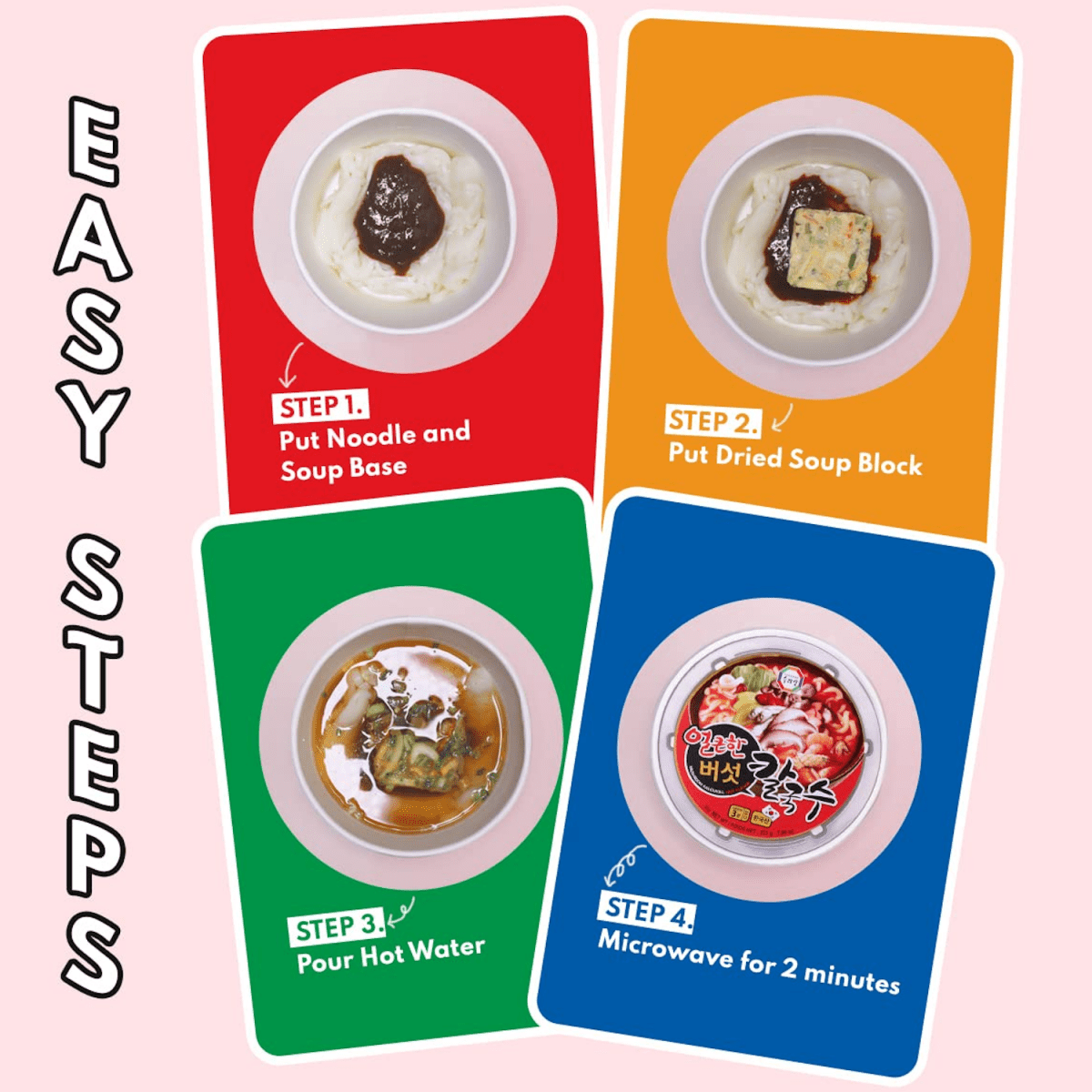 Surasang Spicy Mushroom Kalguksu - A&E Foodstore