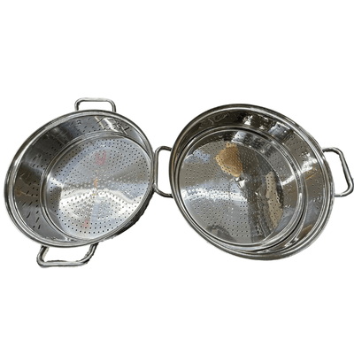 Swan 3 - Tier 24cm Stainless Steel Steamer(SUS 304) - A&E Foodstore