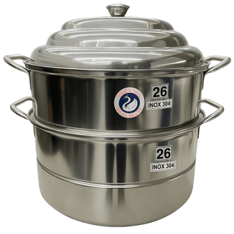 Swan 3-Tier 26cm Stainless Steel Steamer(SUS 304)