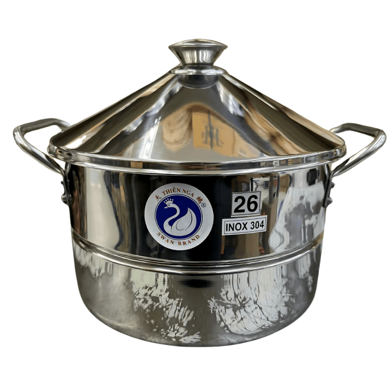 Swan Banh Cuon Steamer 26cm (SUS 304) - A&E Foodstore