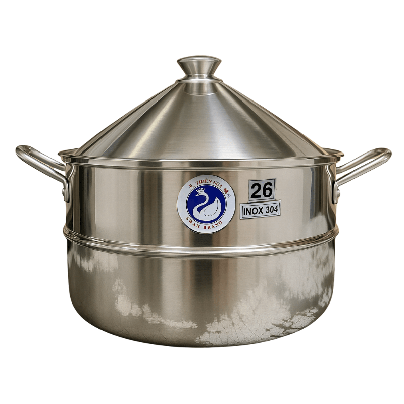 Swan Banh Cuon Steamer 26cm (SUS 304) - A&E Foodstore