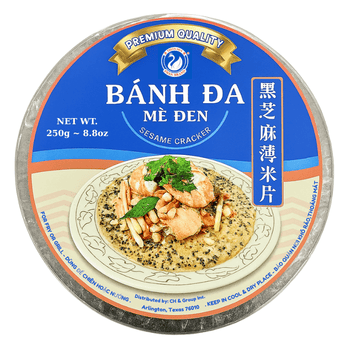 Swan Brand Black Sesame Cracker 8.8oz - A&E Foodstore