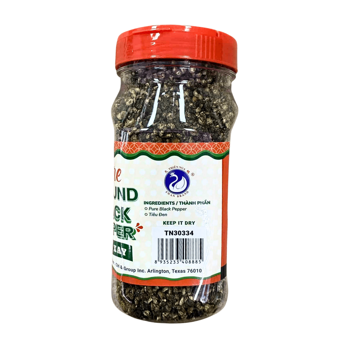 Swan Brand Ground Black Pepper 9.5oz - A&E Foodstore