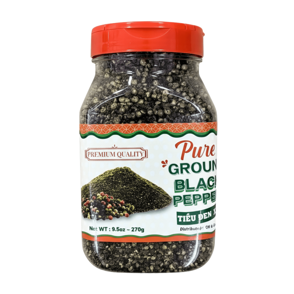 Swan Brand Ground Black Pepper 9.5oz - A&E Foodstore