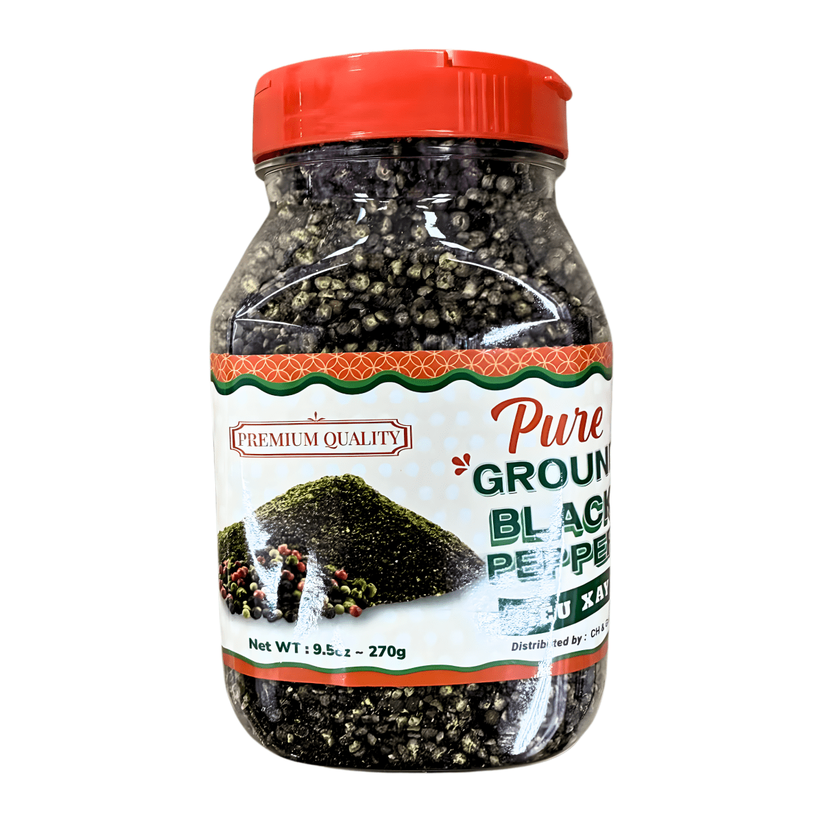 Swan Brand Ground Black Pepper 9.5oz - A&E Foodstore