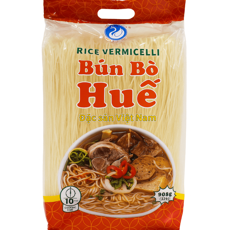 Swan Brand Rice Vermicelli (Bun Bo Hue) 32oz - A&E Foodstore